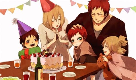 Gaara's Family - Kankuro, Karura, Gaara, The Fourth Kazekage and Temari ...