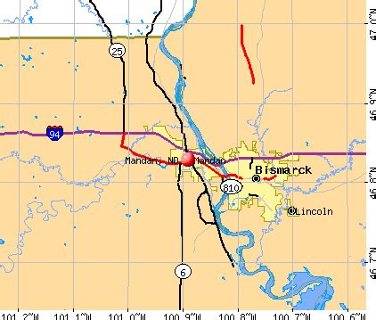 Mandan, North Dakota (ND 58554) profile: population, maps, real estate, averages, homes ...