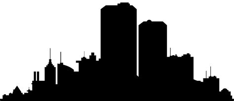 Nyc Skyline Silhouette Clip Art at GetDrawings | Free download