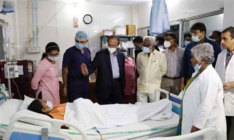 Dattatreyudu inspects SVIMS cancer treatment facilities