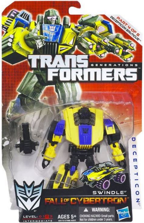 Transformers Generations Fall of Cybertron Swindle Deluxe Action Figure ...