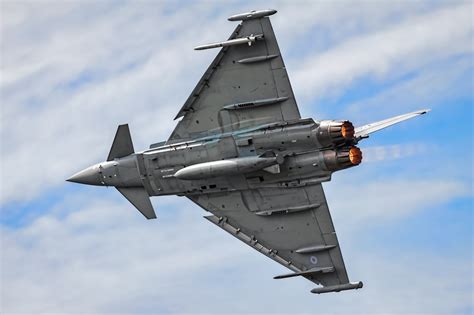 Eurofighter Typhoon aerial display at Biggin Hill Airshow | Air show, Aerial, Royal air force