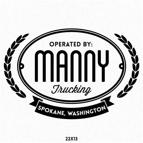 Custom Company Name Truck Decal, 2 Pack – US Decals