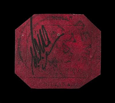 1856 British Guiana One-Cent Magenta | Smithsonian Institution