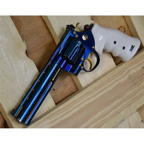 Korth Revolver Classic 44 Mag 6" Blue Glossy DLC