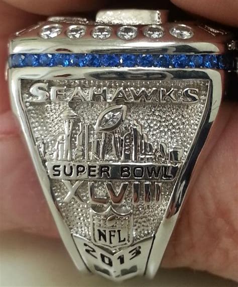 Seattle Seahawks Super Bowl Championship Player Replica Ring - Seattle ...