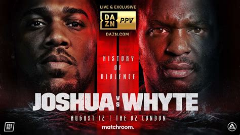 When is Anthony Joshua vs. Dillian Whyte 2? Ticket info, fight card, how to watch and stream on ...