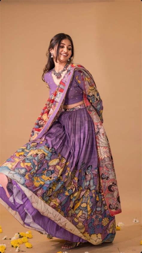 half saree lehenga | Half saree, Half saree designs, Simple lehenga