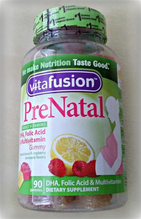 Vitafusion Prenatal Nutrition Facts | Blog Dandk