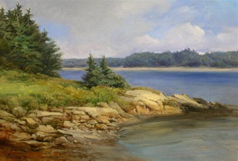 Robert Maione - Summer Afternoon, Maine Coast at 1stDibs