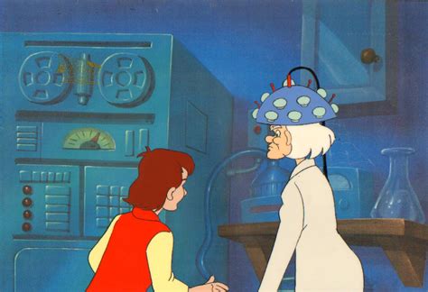 Back to the Future Animated Series Production Cel - Back to the Future ...