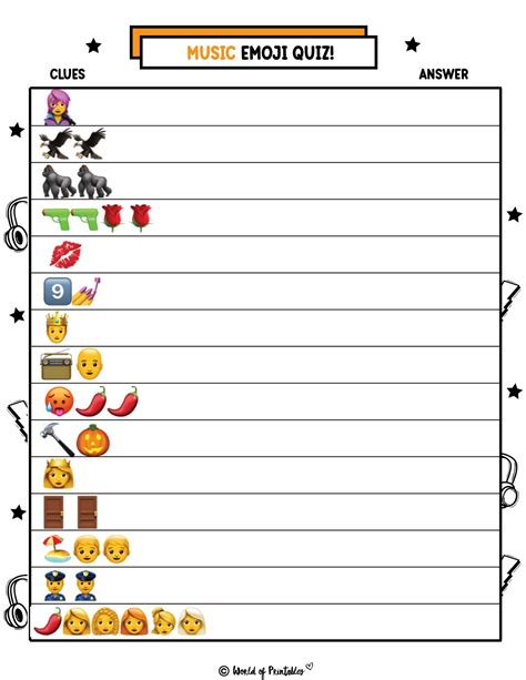 Summer Olympics Emoji Pictionary Game Printable Sports Activity Sheet Athletic Instant Download ...