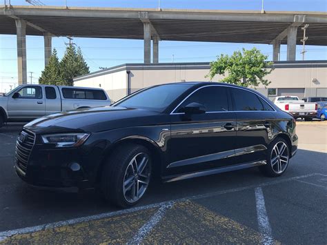 Black Audi A3 20% 3M Color Stable Tint. #Emeraldcitywindowtinting# ...