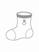 Socks coloring pages sketch template