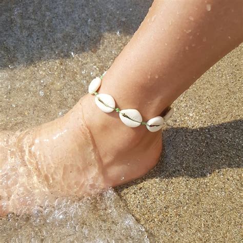 Cowrie Shell Ankle Bracelet Shell Anklet Beach Jewelry | Etsy