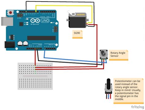 Tutorial: How to control a servo motor (SG90) with the Arduino Uno ...