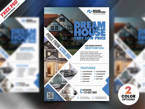 Real Estate Flyer Design PSD | PSDFreebies.com