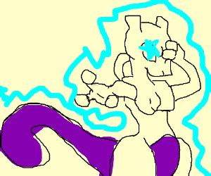 mewtwo use psychic - Drawception