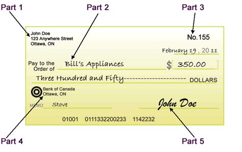 Writing Cheques Ex. 2