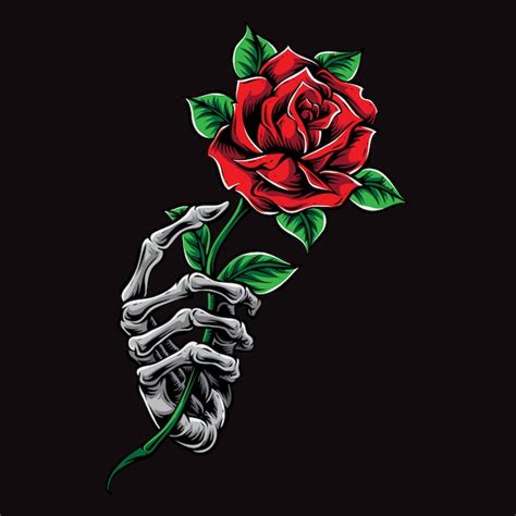 Skeleton Hand Holding Rose | ubicaciondepersonas.cdmx.gob.mx