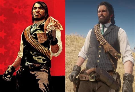 Recreated the RDR1 cover art outfit in RDR2. : reddeadredemption