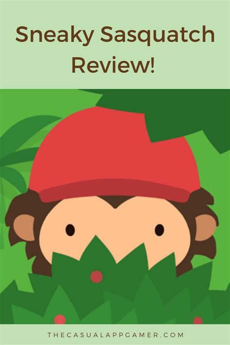 Sneaky Sasquatch Review! | Sasquatch, Gamer, Reviews