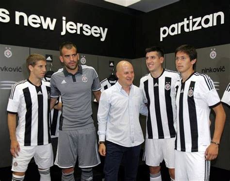 New Partizan Belgrade Kits 14-15- Adidas FK Partizan Jerseys 2014/15 ...