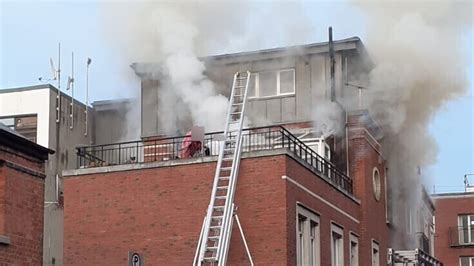 Two people rescued from fire in Dublin apartment block