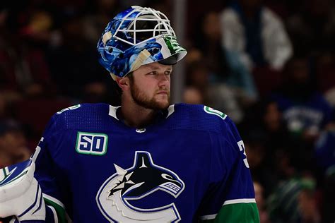 Canucks goaltender Thatcher Demko tells the wild story of the time he ...