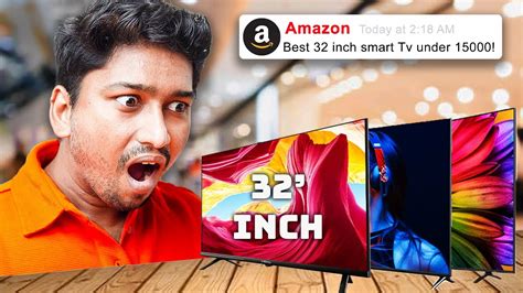 🔥Top 5 Best 32 inch Smart tv Under 15000 Tamil 2024 ! - YouTube
