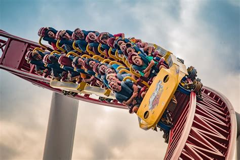 Storm Runner has one of the most unique layouts for an Intamin ...