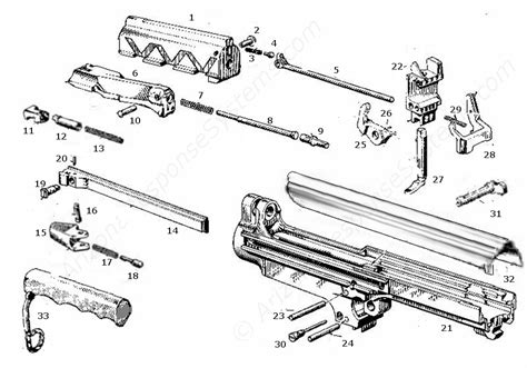 L1A1, receiver group schematic diagram – Arizona Response Systems