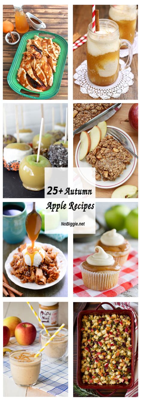 25+ Autumn Apple Recipes | NoBiggie