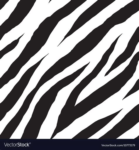 Zebra seamless pattern Royalty Free Vector Image