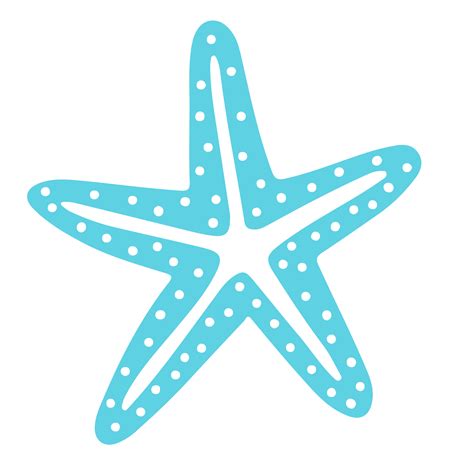 Sea starfish blue icon element 11794230 PNG