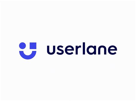the logo for userlane is shown on a white background with blue and black letters