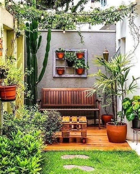 Pin by Gladys Paulino on Patios y Balcones | Small patio garden ...