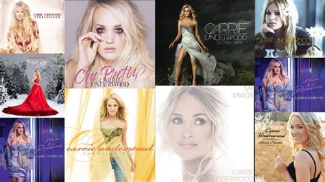 The List of Carrie Underwood Albums in Order of Release - Albums in Order