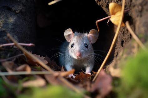 Premium AI Image | a mouse in the habitat