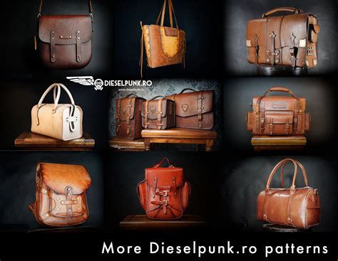 Duffel Bag Pattern - Leather DIY - Pdf Download - Gym Bag - Video Tutorial