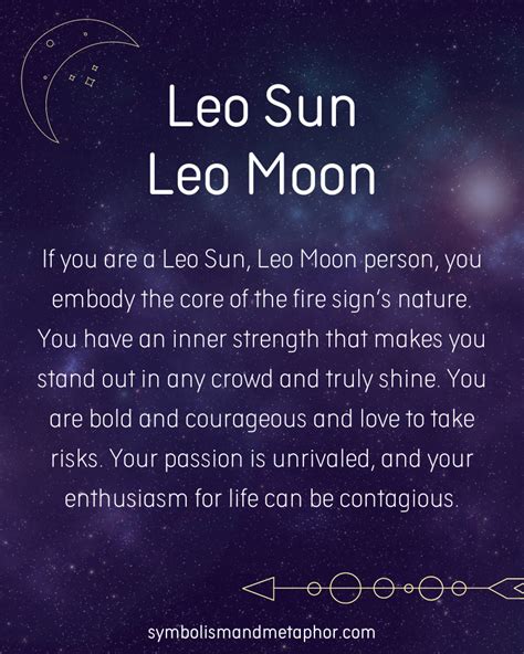 12 Leo Sun Leo Moon Personality Traits