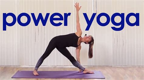 Power Yoga Workout ~ Strong Flow - YouTube