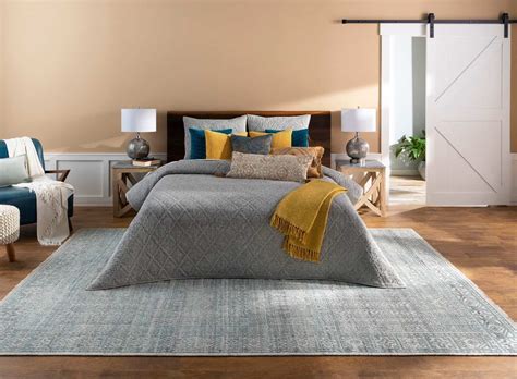 The Best Rug Size for a King Bed | At Lane and High