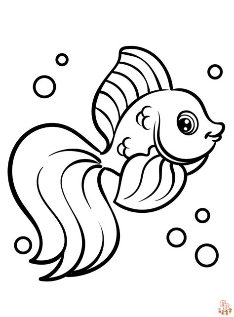 Cute Fish Coloring Pages: Printable, Free, and Easy to Color