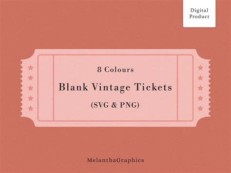 Blank Vintage Ticket Template Qualads - vrogue.co