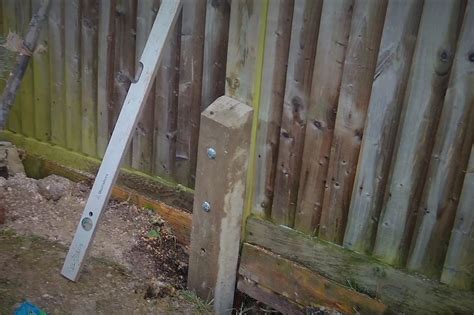 Incredible How To Fix Fence Post On Concrete References