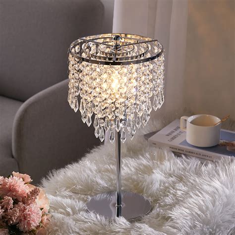 Elegant Crystal Table Lamp