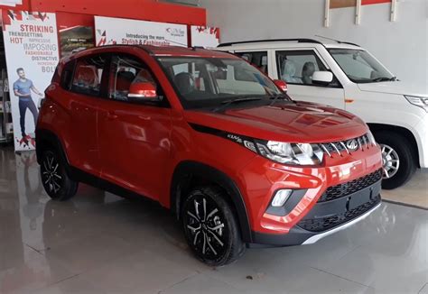 Mahindra KUV100 NXT revealed, spotted at a dealership