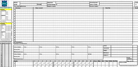 11 Free Sample Cricket Score Sheet Templates - Printable Samples