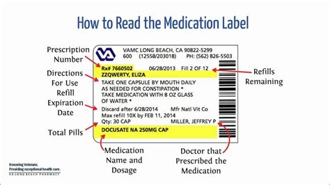 How to read a medication label - YouTube